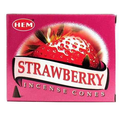 Hem Strawberry Incense Cones
