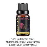 Bottle of MayJam bubble gum fragrance oil on a white background