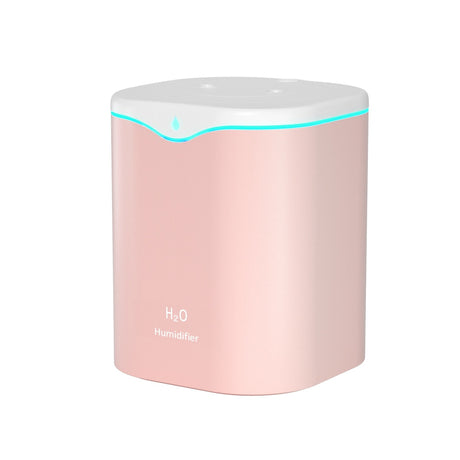 Humidificador y difusor de aire con doble pulverización USB de 2000 ml
