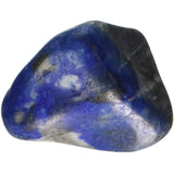 Blue and gray stone on a white background