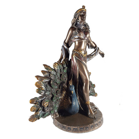 Greek Goddess Hera Bronzed Statue