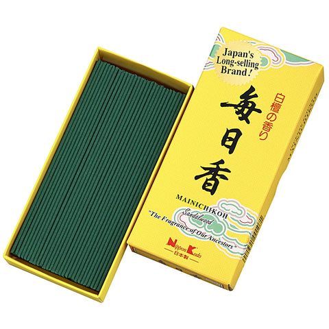 MAINICHI-KOH Sandalwood Regular 70g Incense Sticks