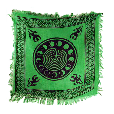 Moon Phase Altar Cloth 18" x 18"