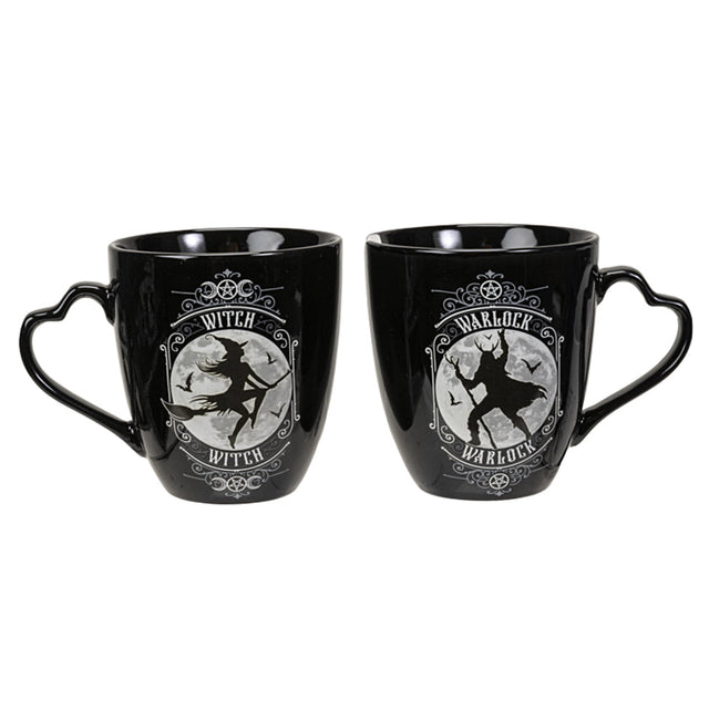 Witch & Warlock Mug Set