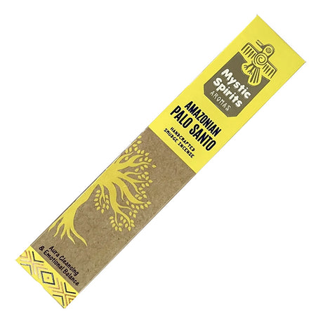 Mystic Spirits Aromas Handcrafted Smudge Incense Sticks - Amazonian Palo Santo