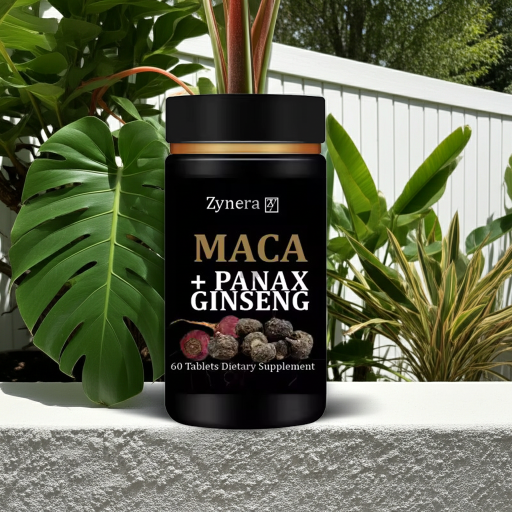 Organic Maca Root Tablets for Energy & Vitality