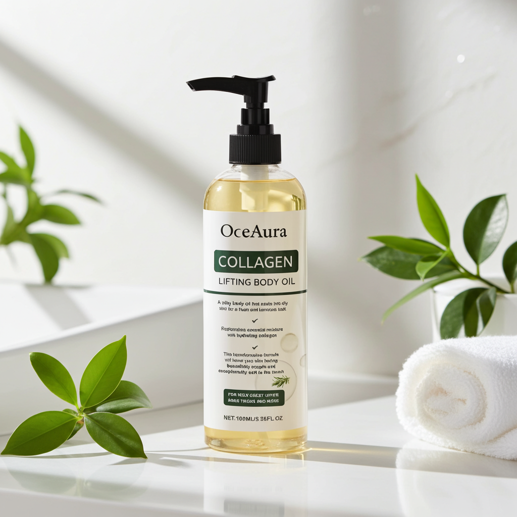 elycura collagen lifting body oil