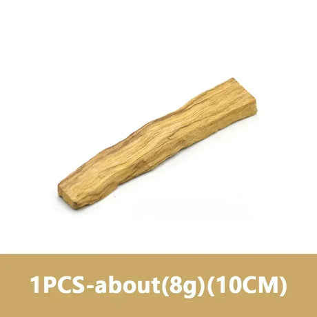 Wooden stick on a white background with text indicating weight and length.