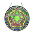 Pentacle Glass Suncatcher