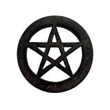 Pentacle Wood Altar Tile