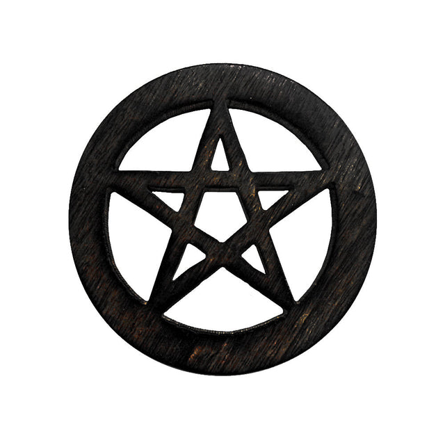 Pentacle Wood Altar Tile