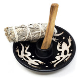 Peruvian Ceramic Gecko Bowl