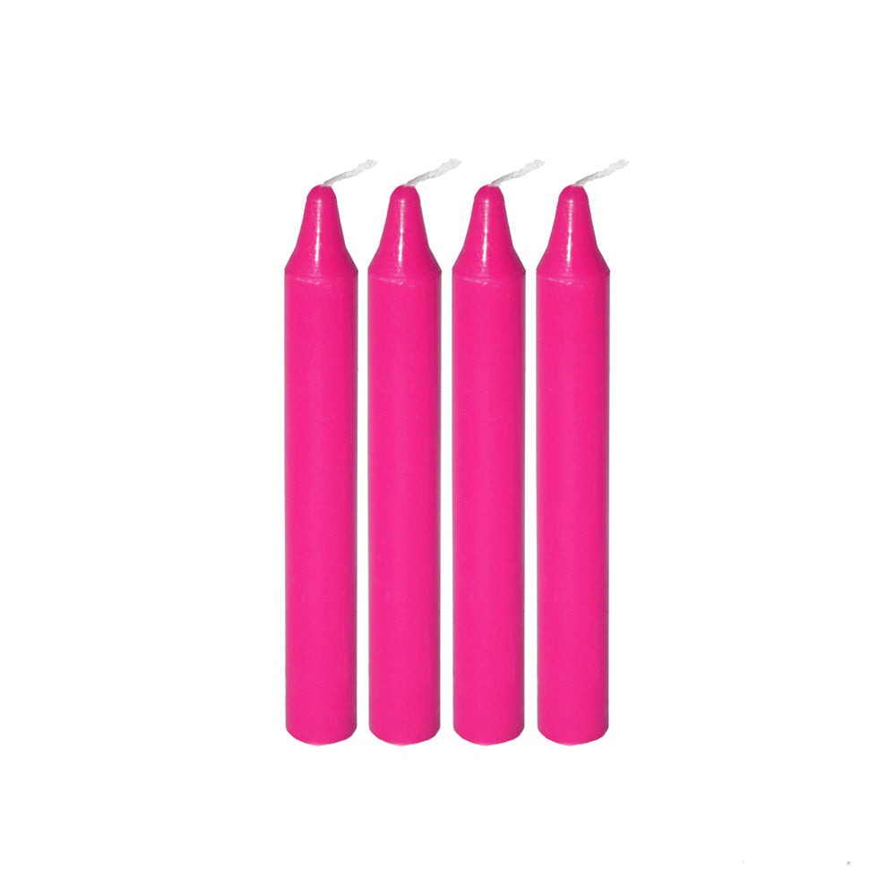 Mini Ritual Candle - Pink (Set of 4)
