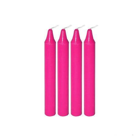 Mini Ritual Candle - Pink (Set of 4)