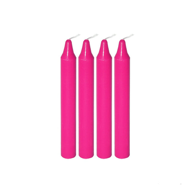Mini Ritual Candle - Pink (Set of 4)