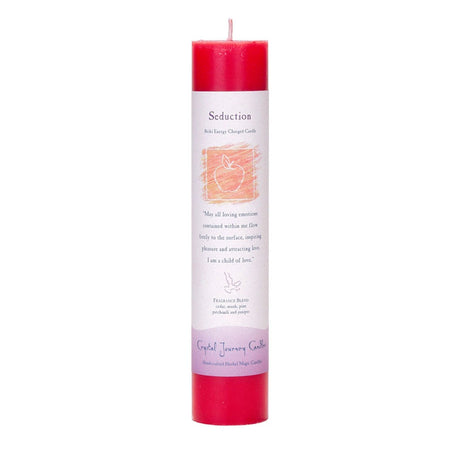 Reiki Herbal Pillar Candle Seduction