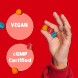 LISM Kids Omega DHA Multivitamin Gummies