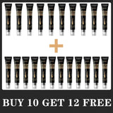 Promotional offer for ZOUZU hair care product tubes with a buy 10 get 12 free text.