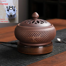 Brûleur d'encens électrique en bois de santal Purple Sand 