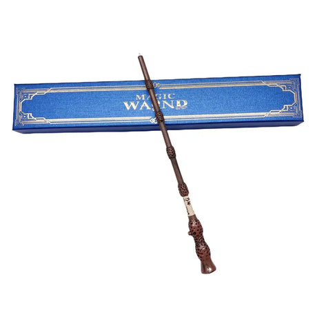 Magic wand with a blue box labeled 'Magic Wand' on a white background