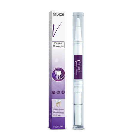 Eelhoe purple corrector with packaging on a white background