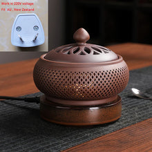Brûleur d'encens électrique en bois de santal Purple Sand 
