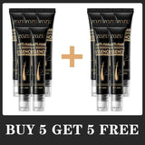 ZOZU hair regrowth essence with promotional text 'Buy 5 Get 5 Free' on a black background