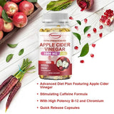 Apple Cider Vinegar Capsules for Digestive Support & Detox