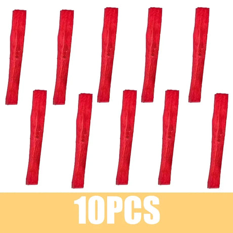 Ten red sticks arranged in two rows on a white background with '10PCS' text at the bottom.