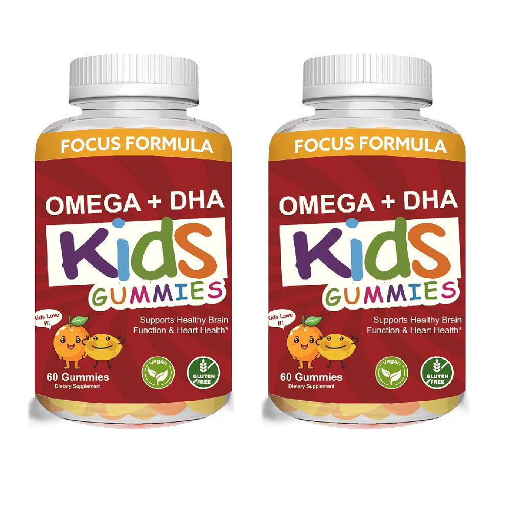 LISM Kids Omega DHA Multivitamin Gummies