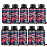 Multiple bottles of Troex Epimedium Supplements on a white background