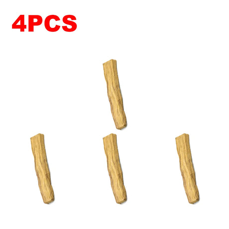 Four wooden sticks on a white background with '4PCS' in red text above.