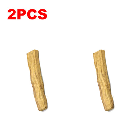 Two wooden sticks with '2PCS' label on a white background