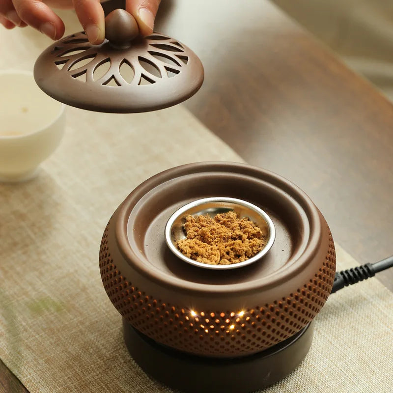 Purple Sand Electric Sandalwood Incense Burner