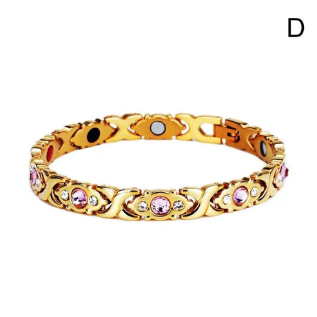 Bracelet torsadé à énergie magnétique amincissante 