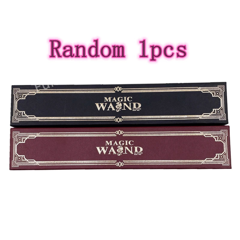 Two packaging boxes for 'Magic Wand' on a white background with text indicating 'Random 1pcs'.