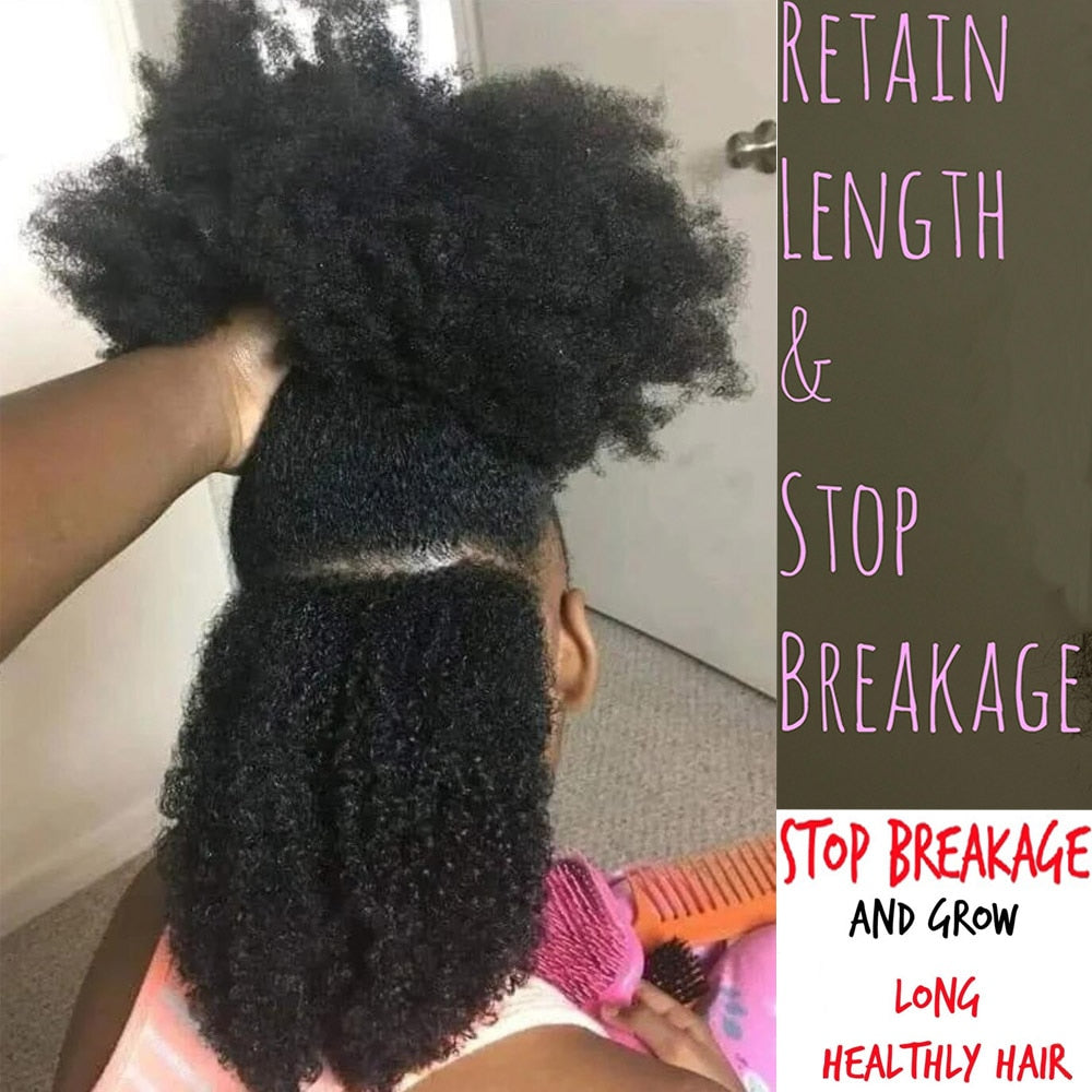 Person with styled hair and text on hair care tips