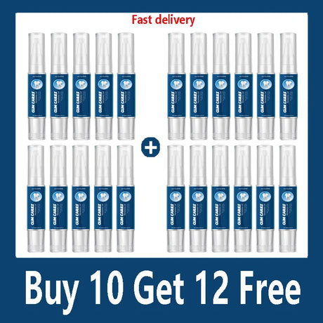 Multiple bottles of a product with a promotional offer on a white background