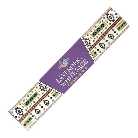 Sacred Elements Masala Incense Sticks - Lavender & White Sage