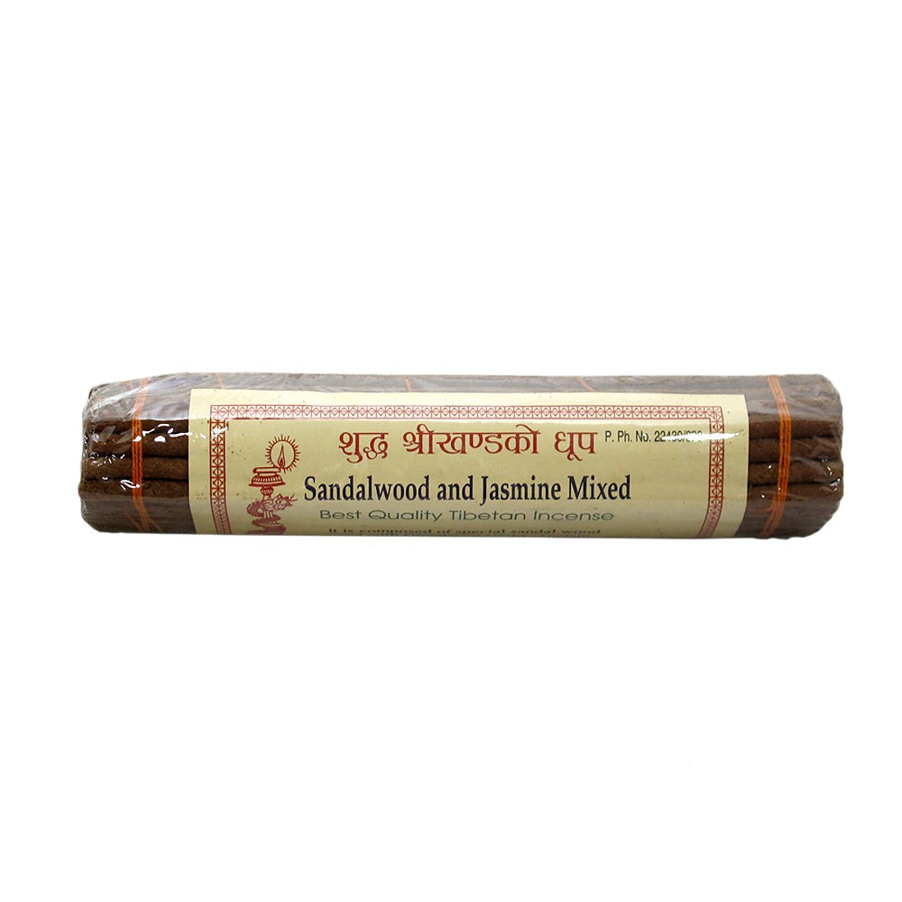 Sandalwood and Jasmine Mixed Tibetan Incense Sticks