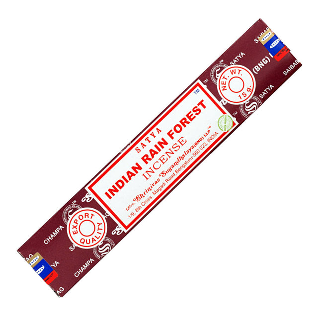 Satya Indian Rain Forest Incense Sticks 15 gm