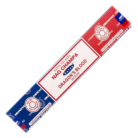 Satya Nag Champa Dragon's Blood Incense Sticks 16 gm