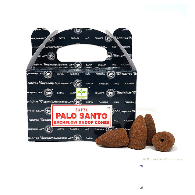 Satya Palo Santo Dhoop Backflow Cones