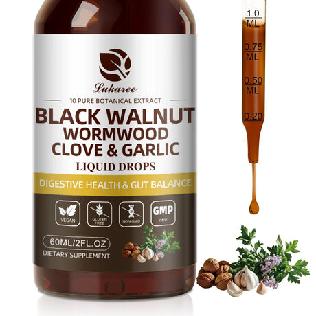 Black Walnut Wormwood Drops – Digestive Support