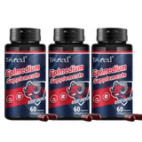 Three bottles of Troexl Epimedium Supplements on a white background