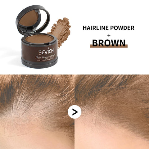 Waterproof hairline powder