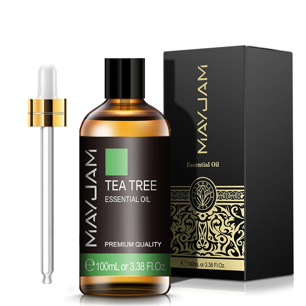 MAYJAM 100ml Pure Essential Oil – Vanilla, Eucalyptus, Lavender & More