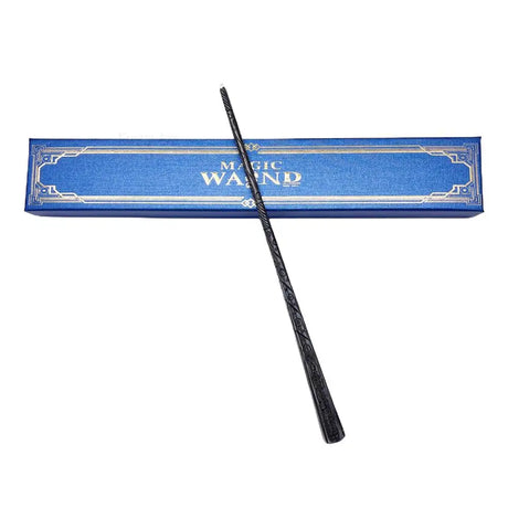 Black magic wand with a blue box labeled 'Magic Wand' on a white background