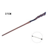 Decorative wand with intricate design on a white background