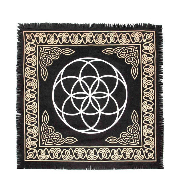 Seed of Life Altar Cloth 18" x 18"